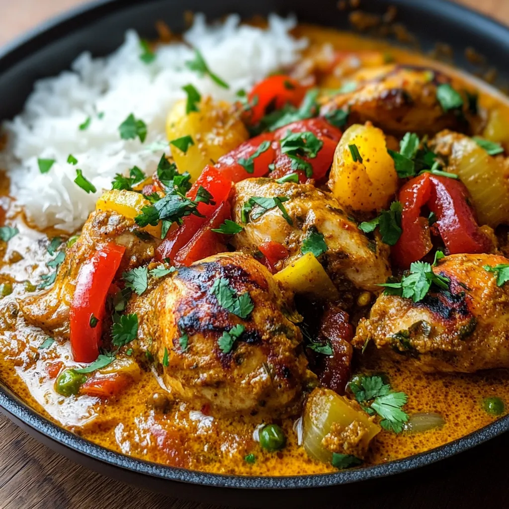 Spicy Brazilian Coconut Chicken