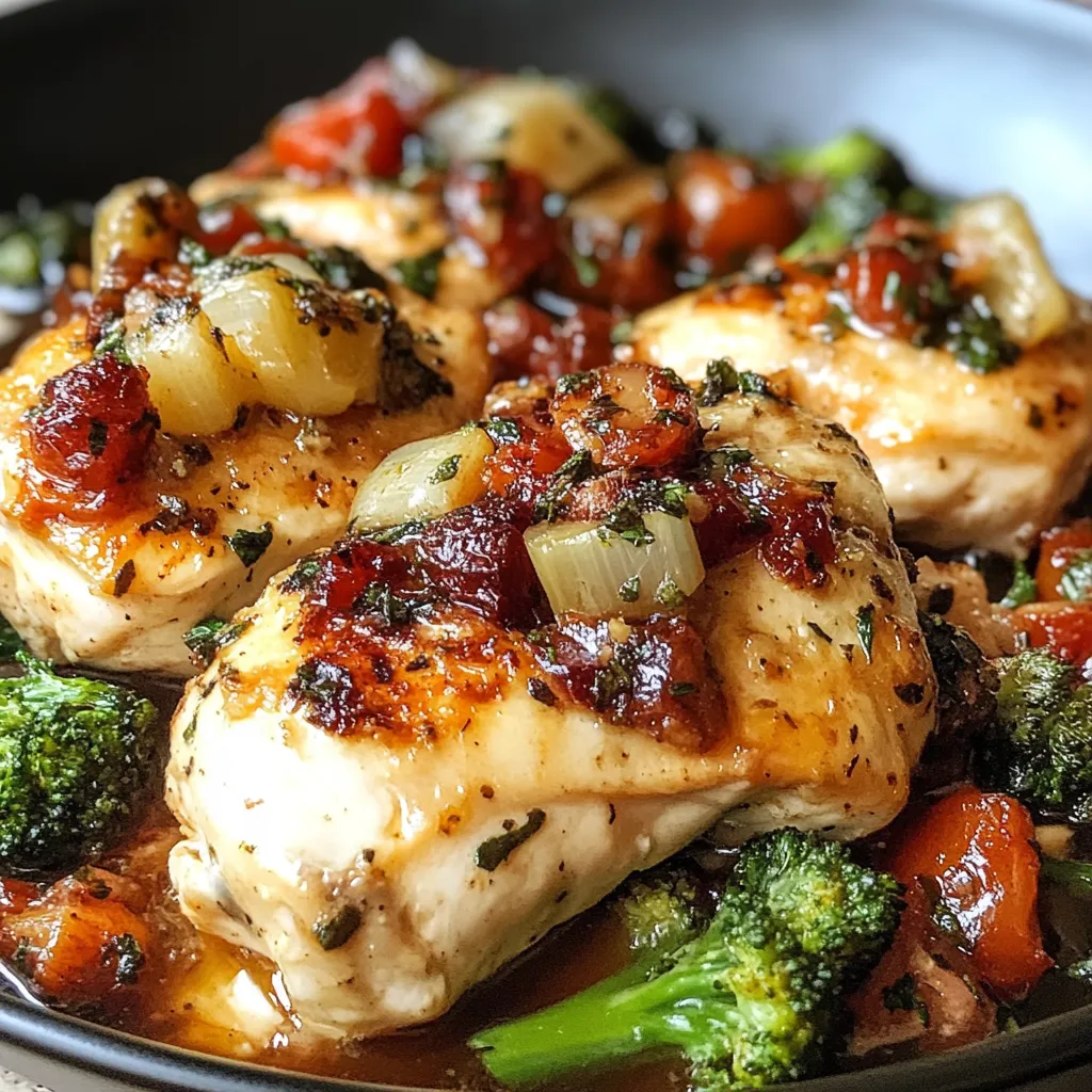 Low-Carb Tuscan Chicken