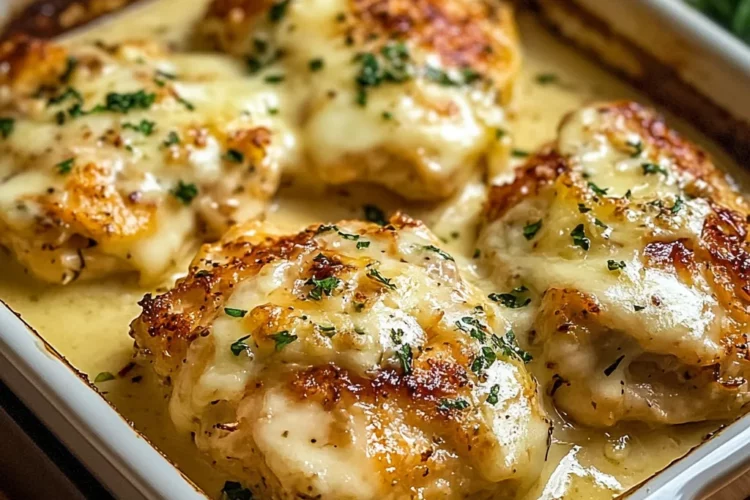 Keto Garlic Parmesan Chicken