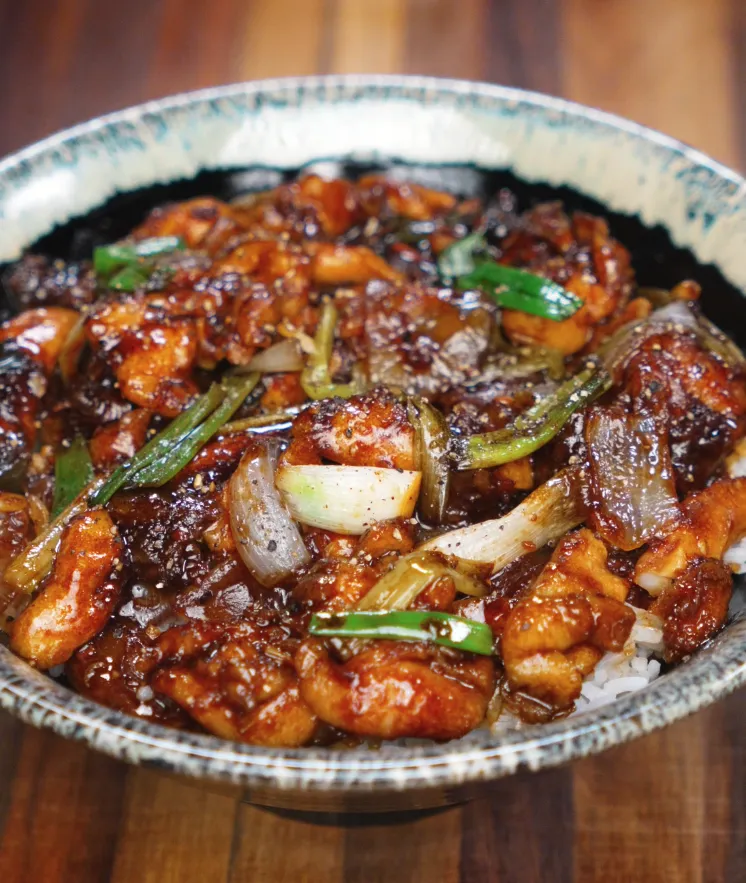 Black Pepper Chicken