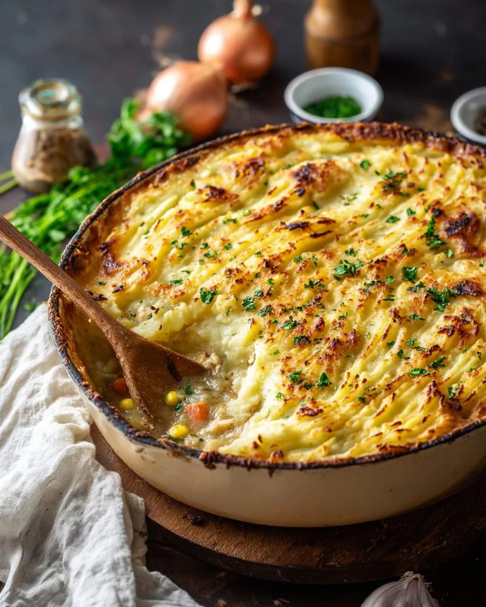 Homestyle Chicken Shepherd’s Pie