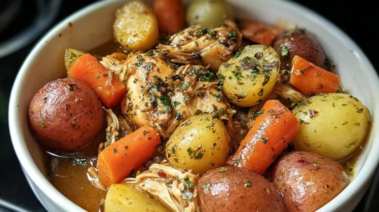 Garlic Butter Chicken Crockpot Recipe