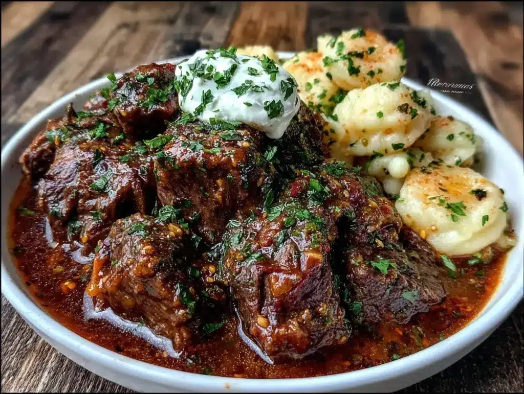 Traditional Savory German Beef Goulash