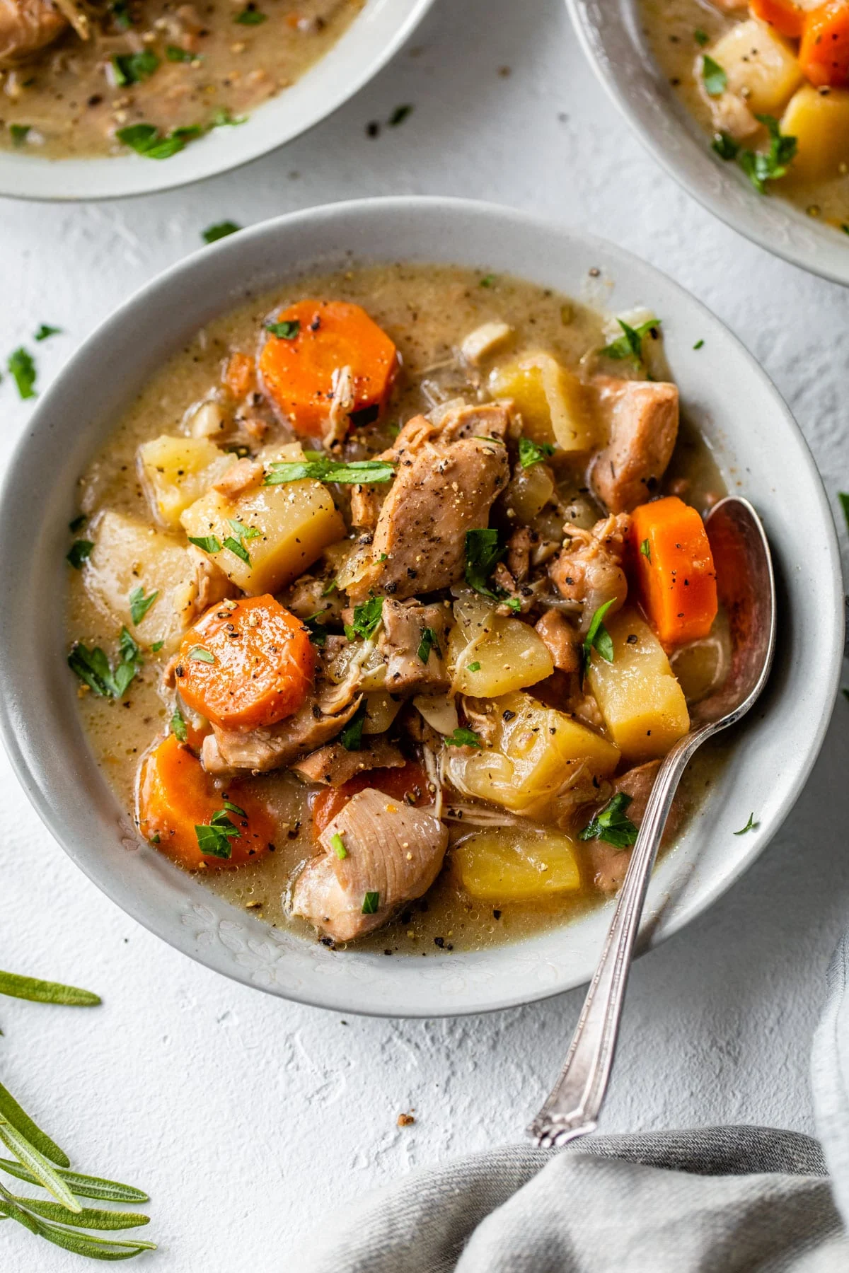 Slow Cooker Cozy Comfort Chicken Stew
