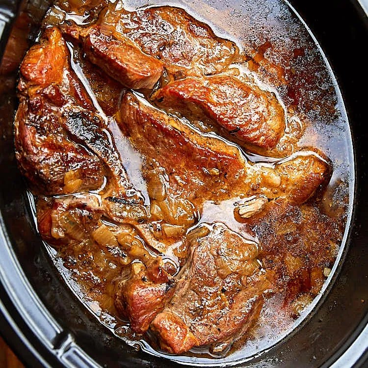 Fall-Apart Slow Cooker Country Style Ribs
