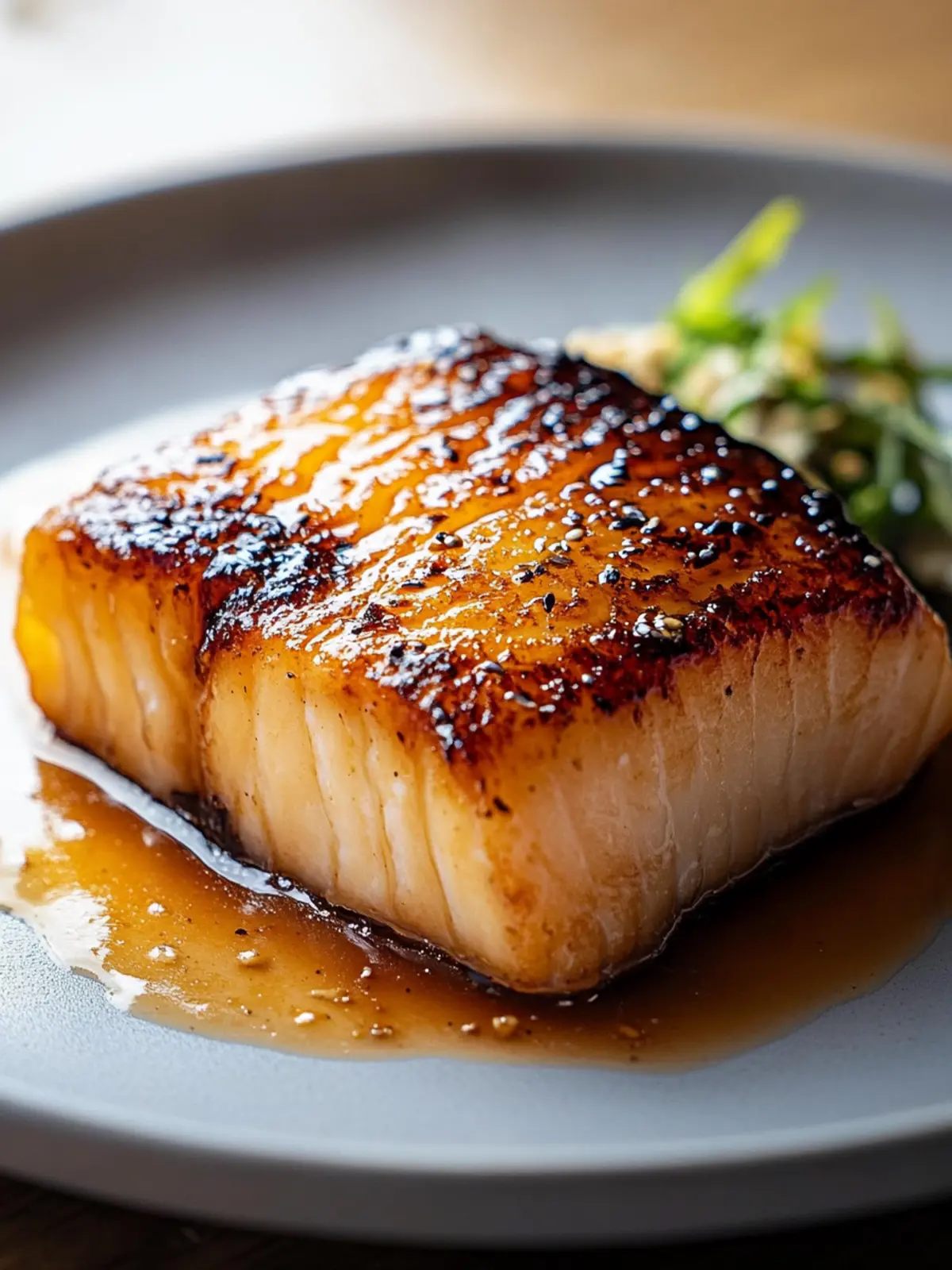 Melt-in-Your-Mouth Buttery Miso Glazed Black Cod
