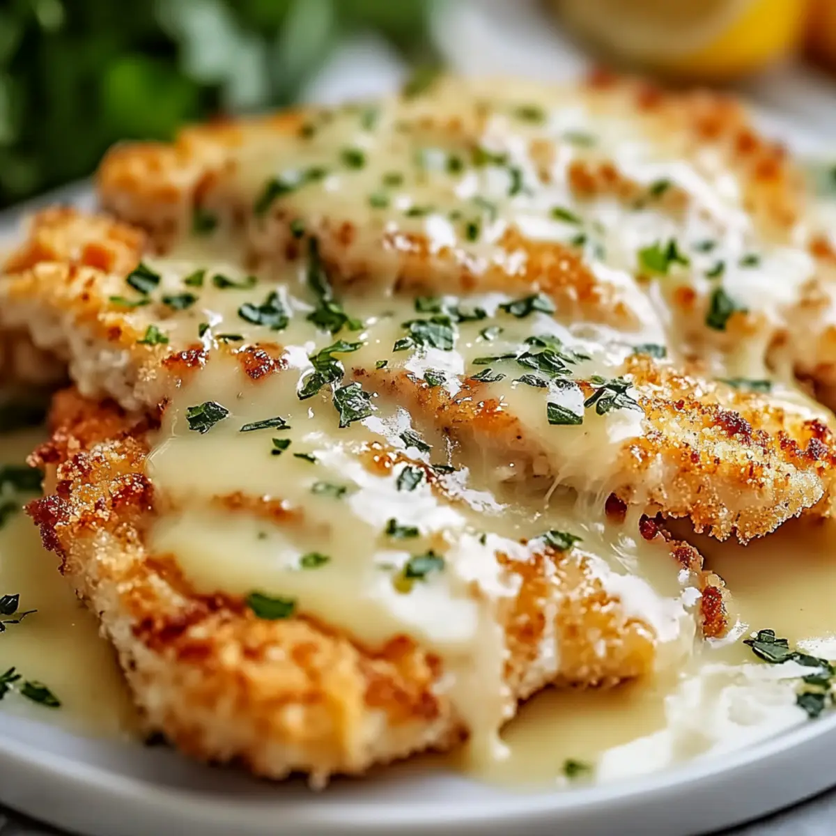Copycat Cheesecake Factory Crusted Chicken Romano