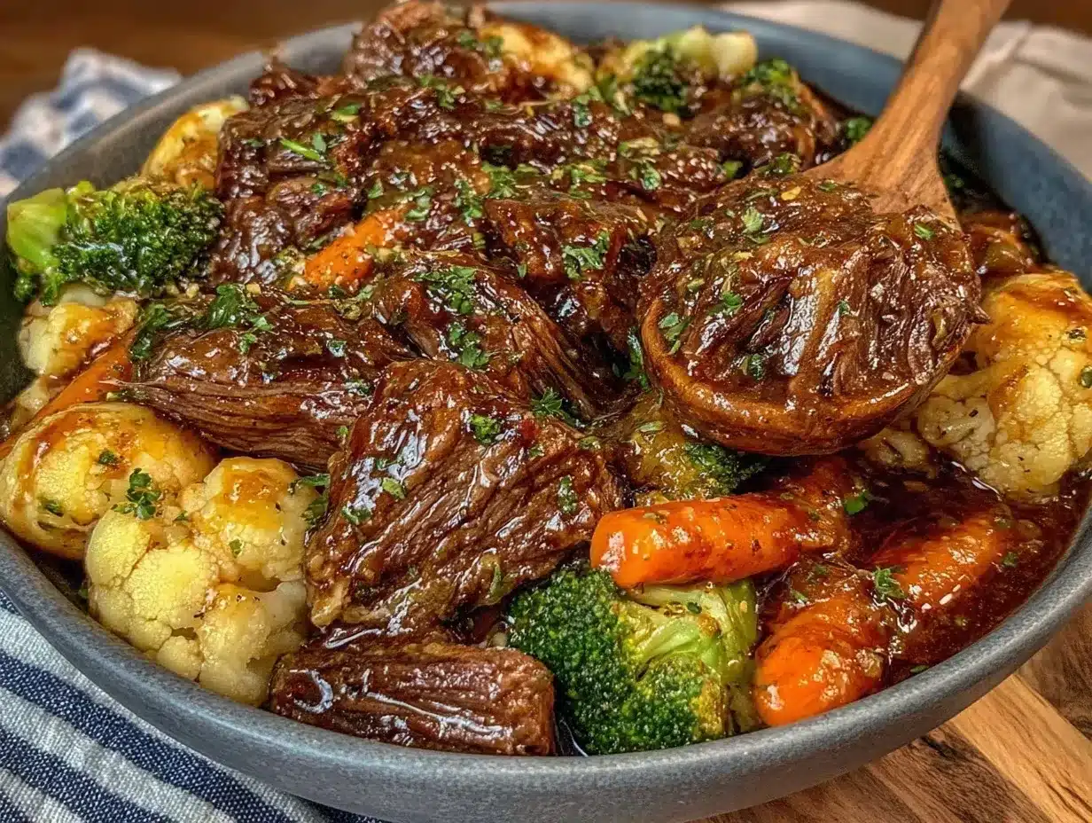 Keto Slow Cooker Mississippi-Style Roast