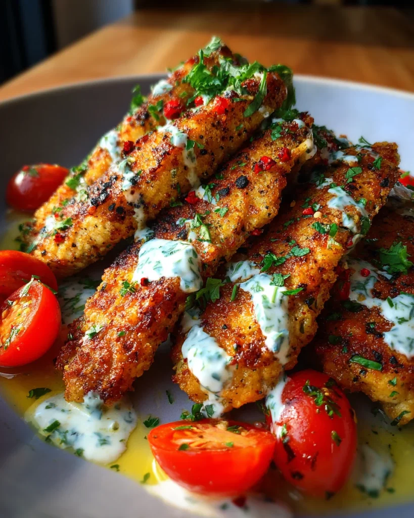 Easy Marinated Greek Chicken Tenders