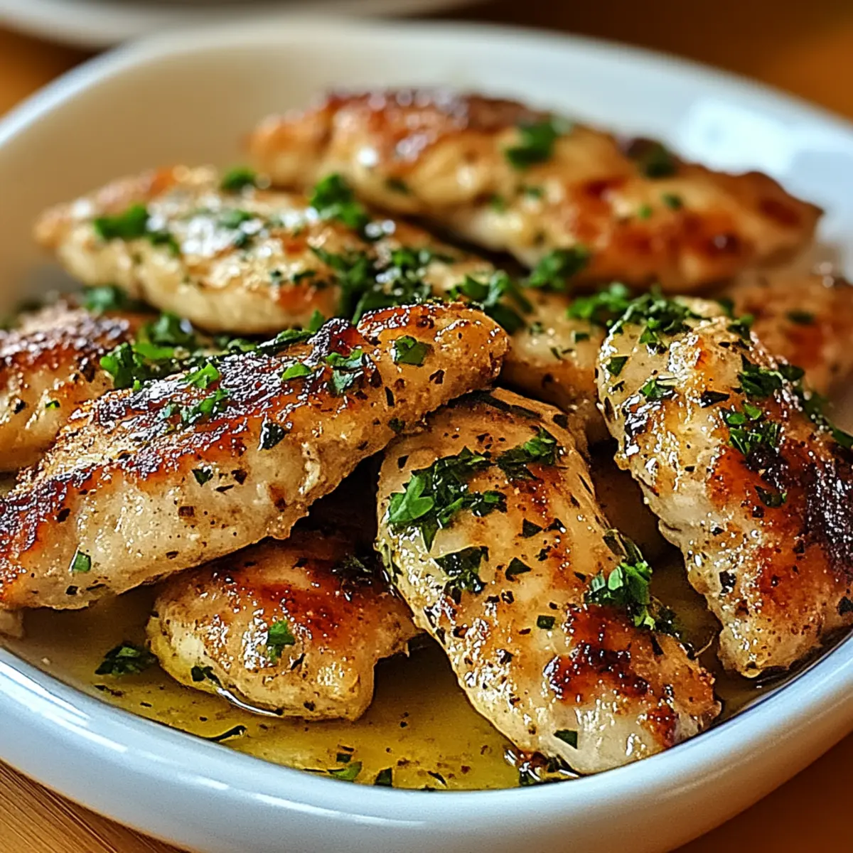Zesty Lemon and Herb Greek Chicken Tenders