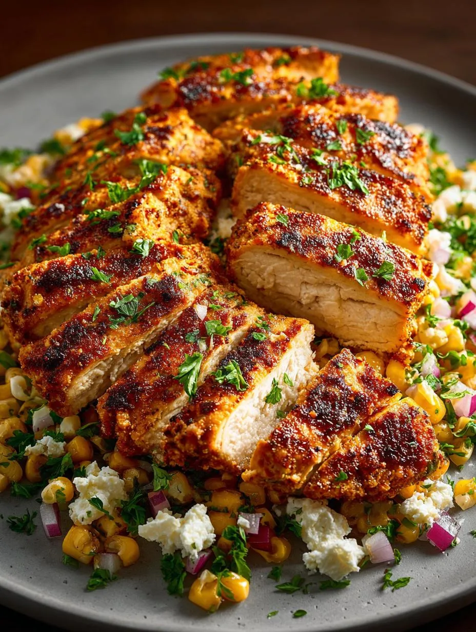 Zesty High-Protein Chicken Street Tacos