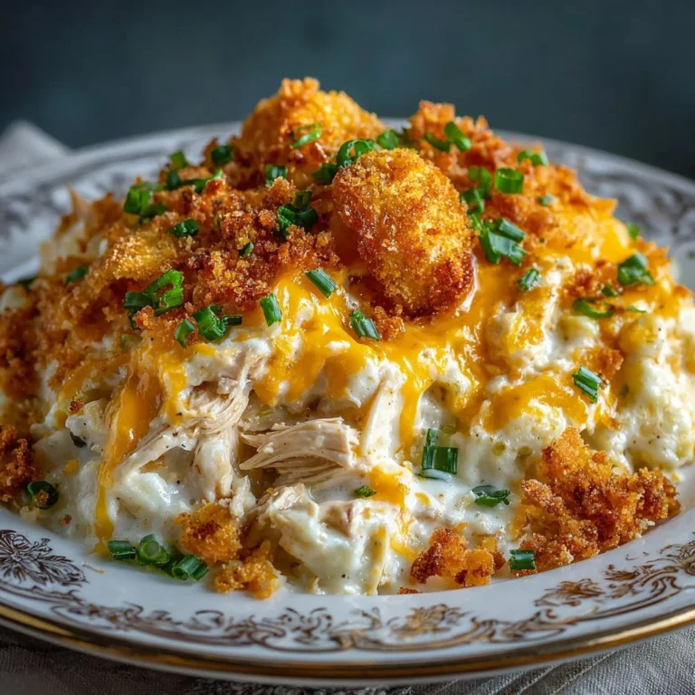 Million Dollar Chicken Casserole (Lightened Up)