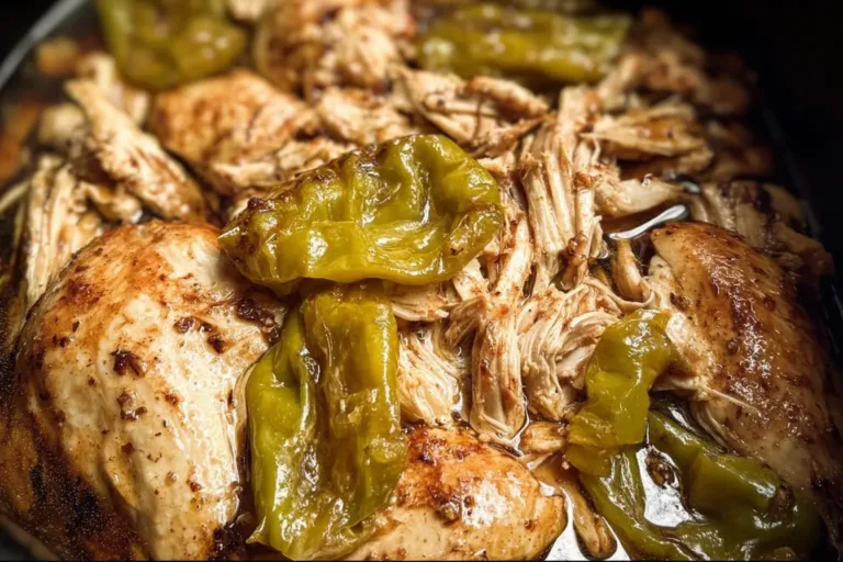 5-Ingredient Crockpot Mississippi Chicken