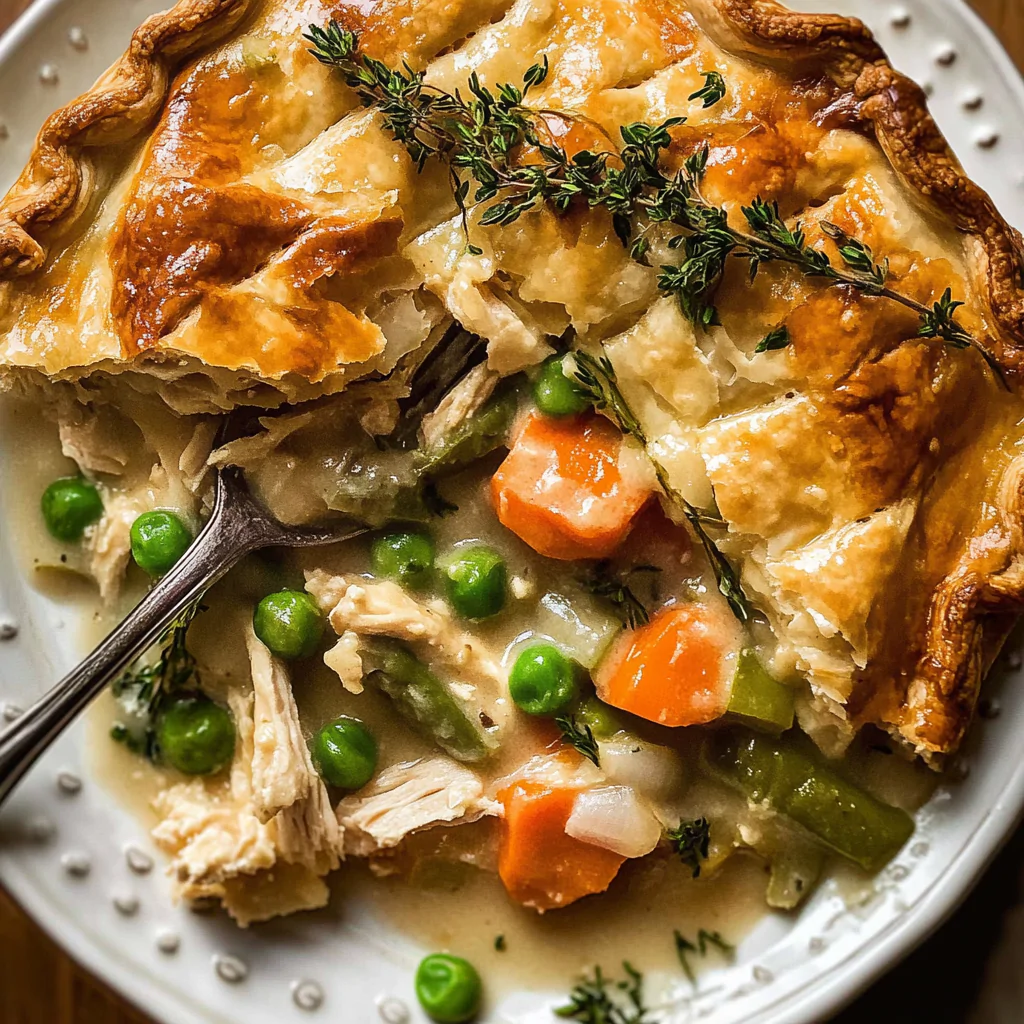Irresistible Puff Pastry Chicken Pot Pie