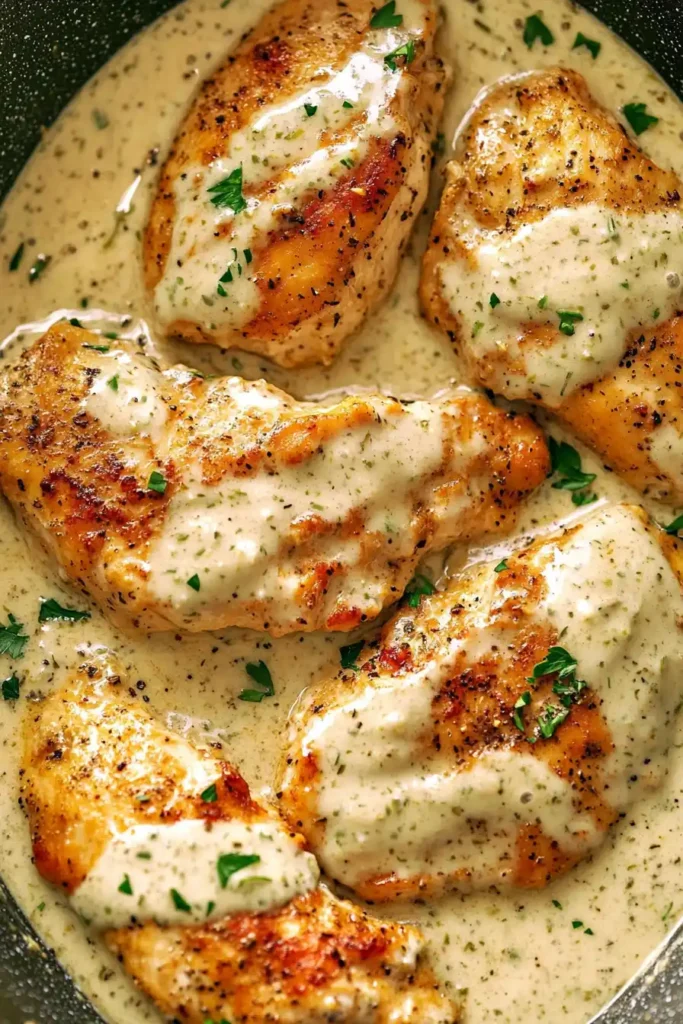 Ranch Chicken Crock Pot Recipe (Creamy Shredded Ranch Chicken)