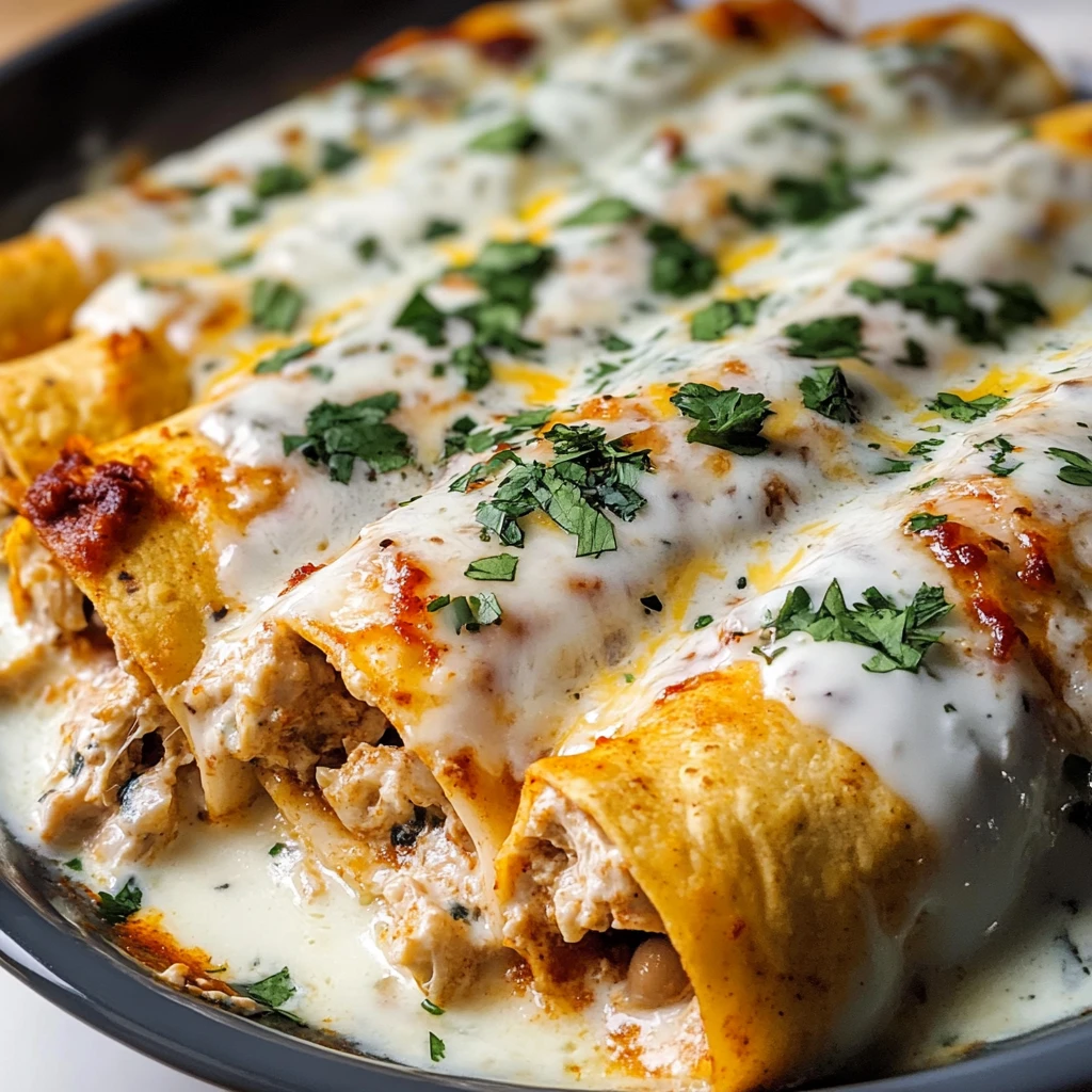 High Protein Chicken Enchiladas