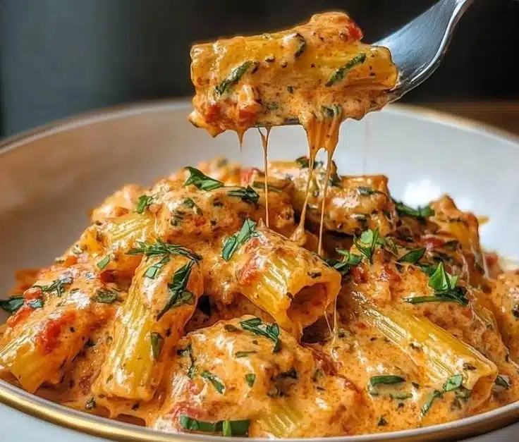 Creamy Tomato Garlic Pasta