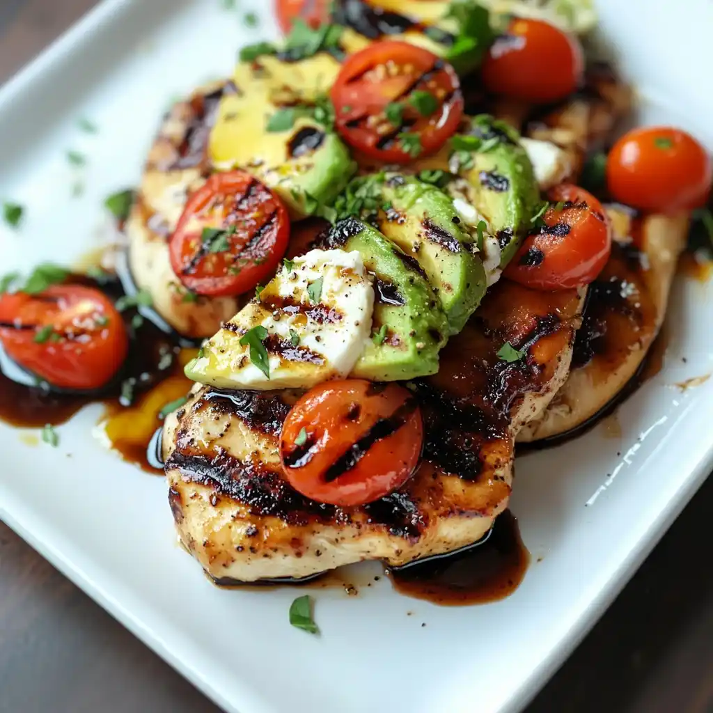 Grilled California Avocado Chicken