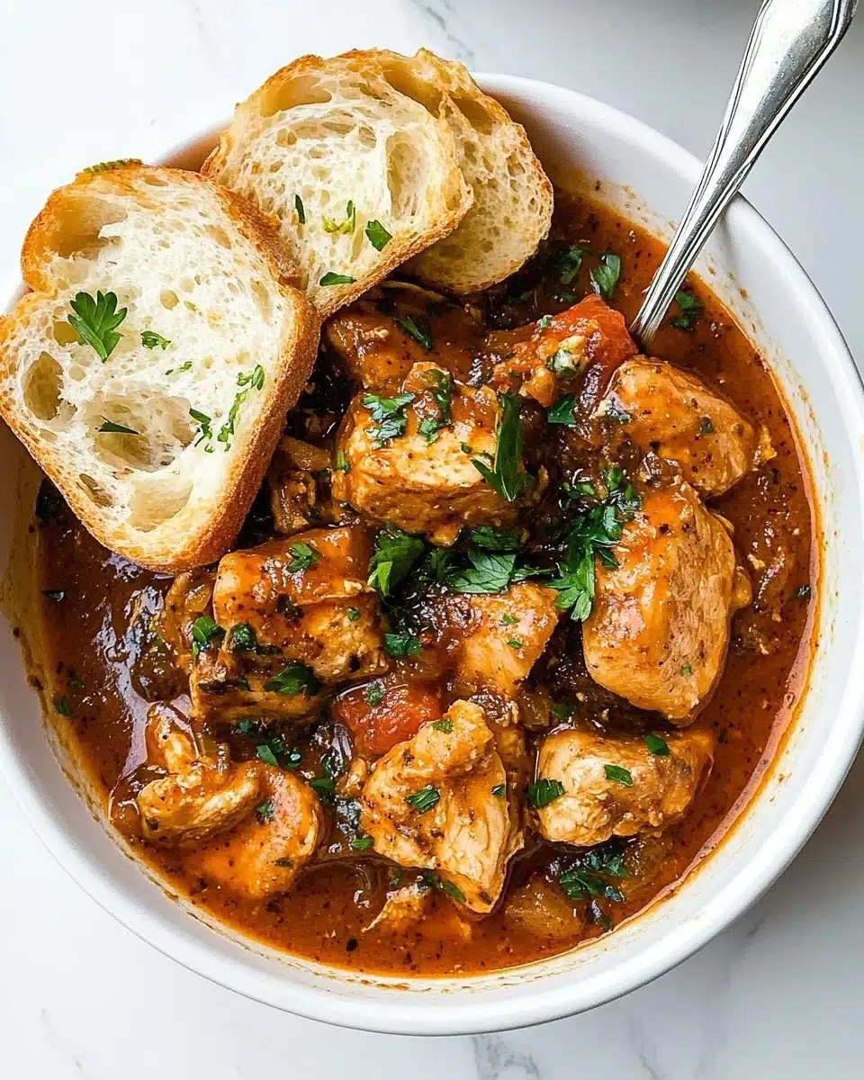 High Protein Creamy Paprika Chicken