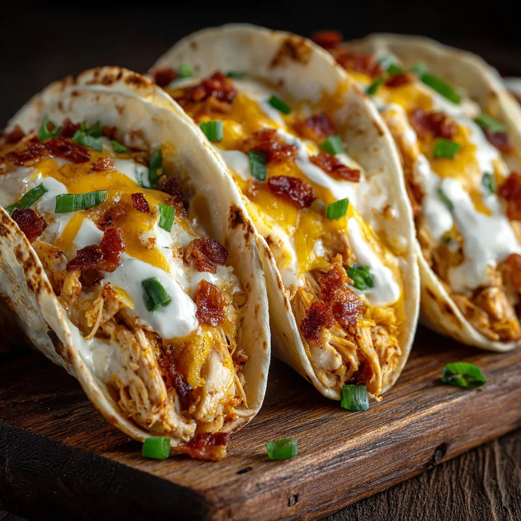 Crack Chicken Tacos