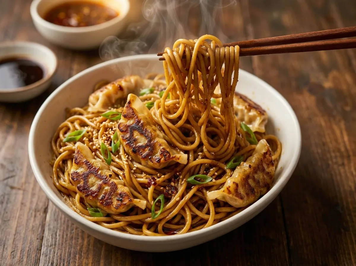 Easy Potsticker Noodle Bowls Recipe for Fast Family Dinners