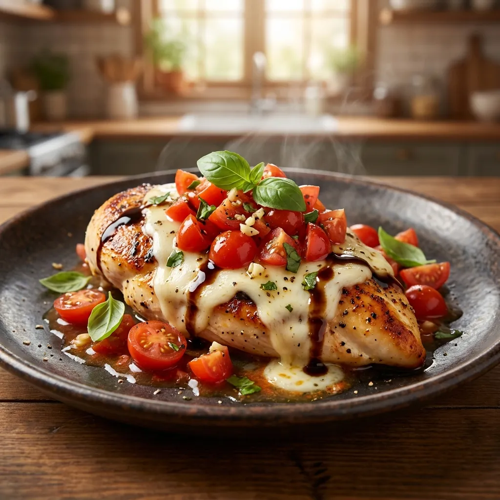 Easy Bruschetta Chicken
