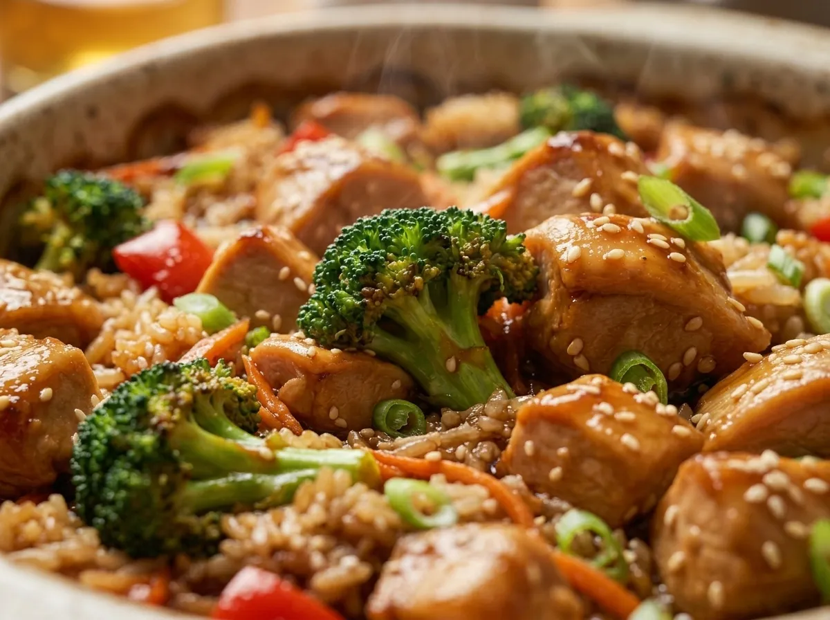 Teriyaki Chicken Casserole