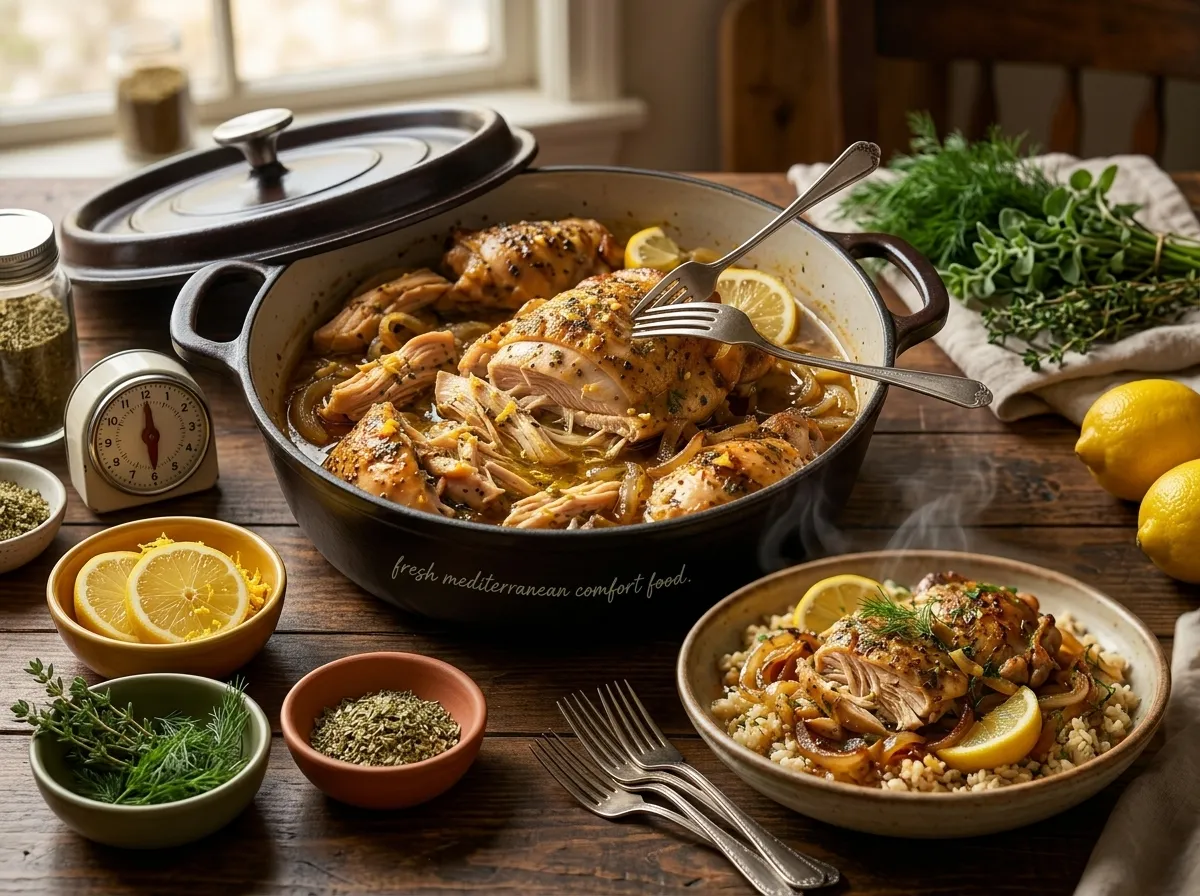 Slow Cooker Greek Chicken