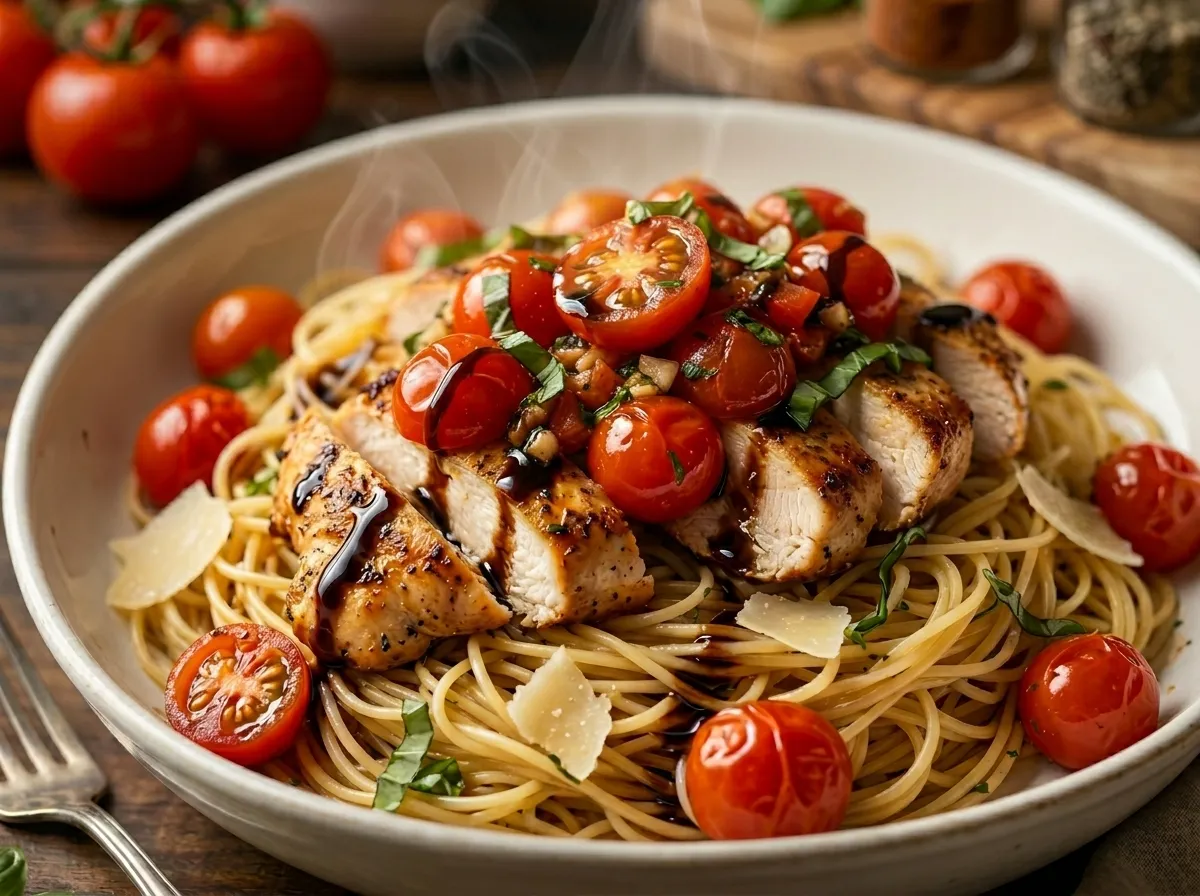 Bruschetta Chicken Pasta