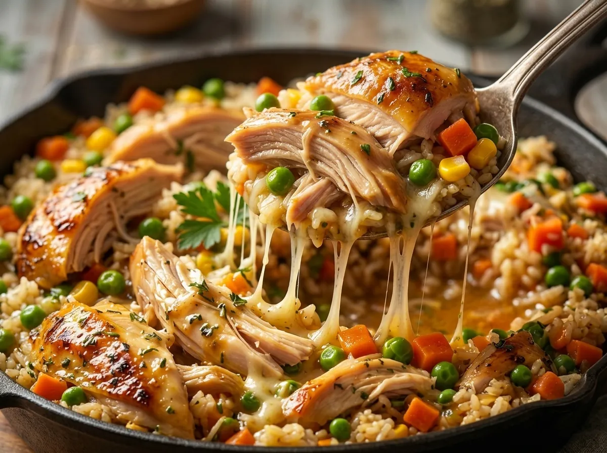 Easy Leftover Rotisserie Chicken Meal