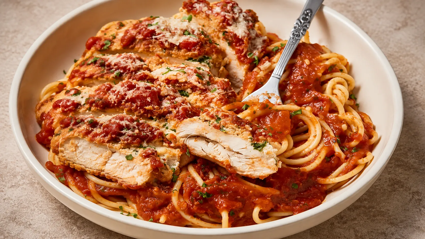 Easy Baked Spinach Ricotta Chicken