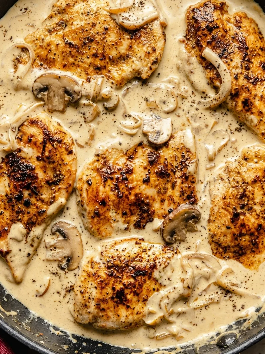 Creamy Caramelized Onion Chicken