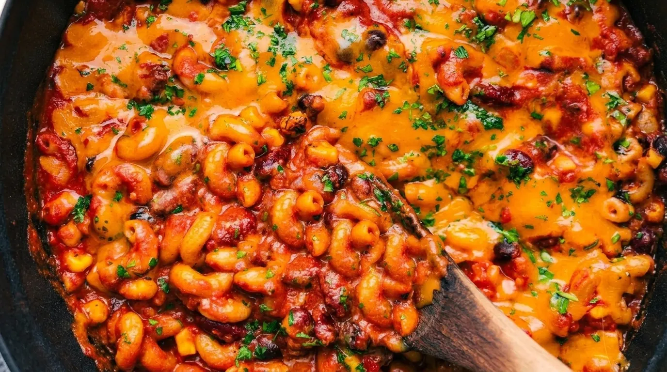 Vegetarian Chili Mac