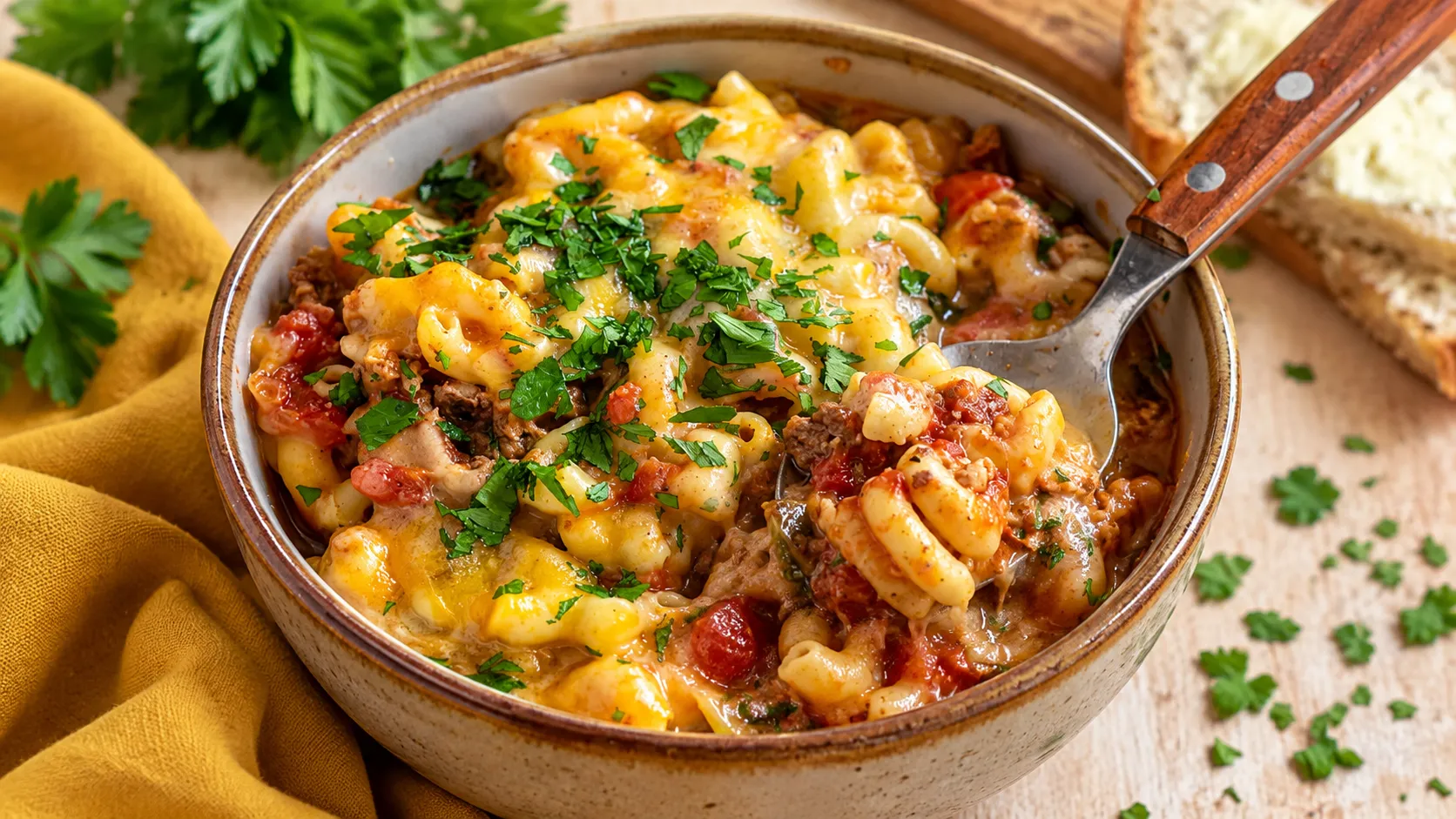 Slow Cooker Slumgullion (Goulash) Recipe