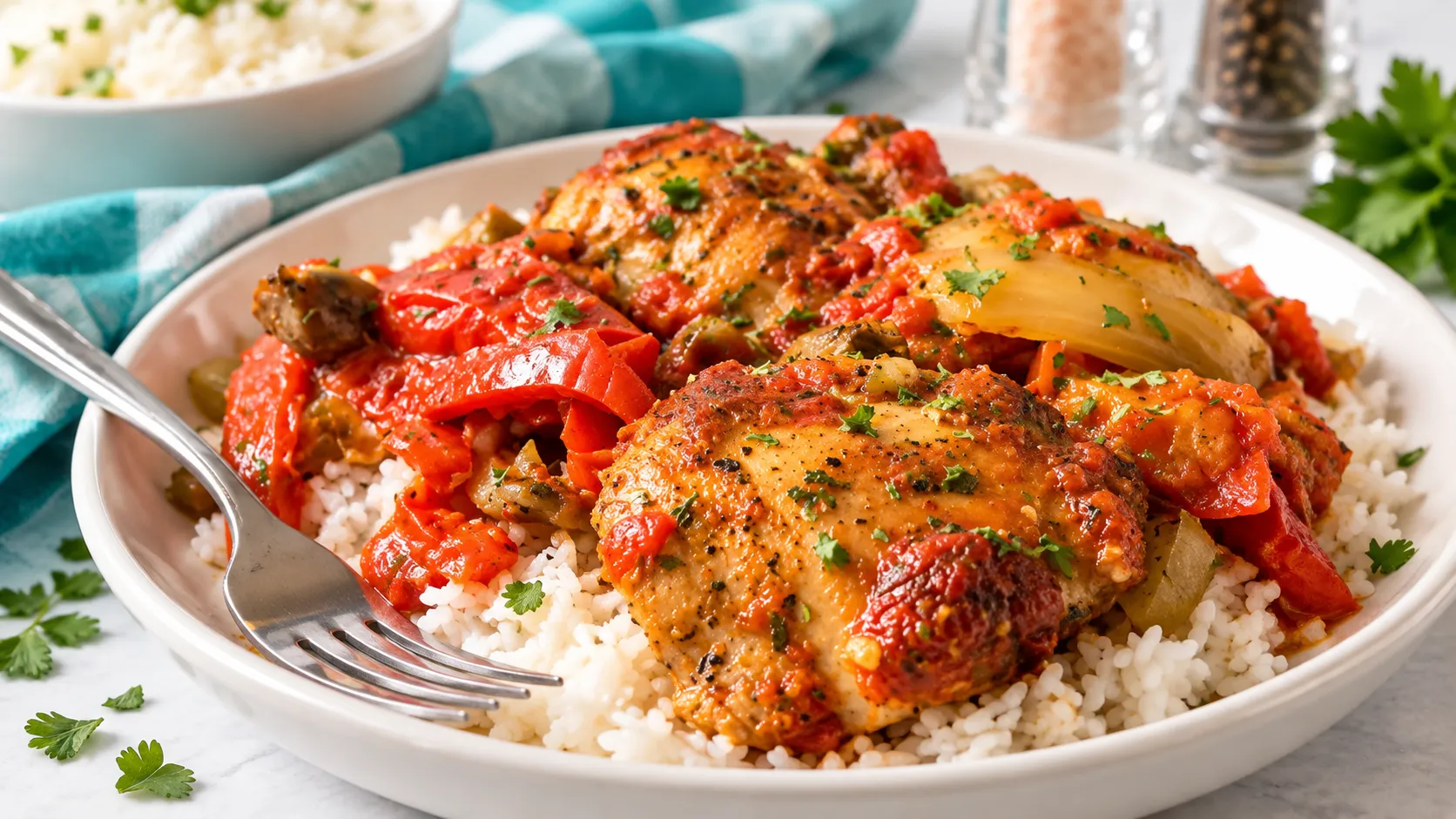 Slow Cooker Chicken Cacciatore Recipe
