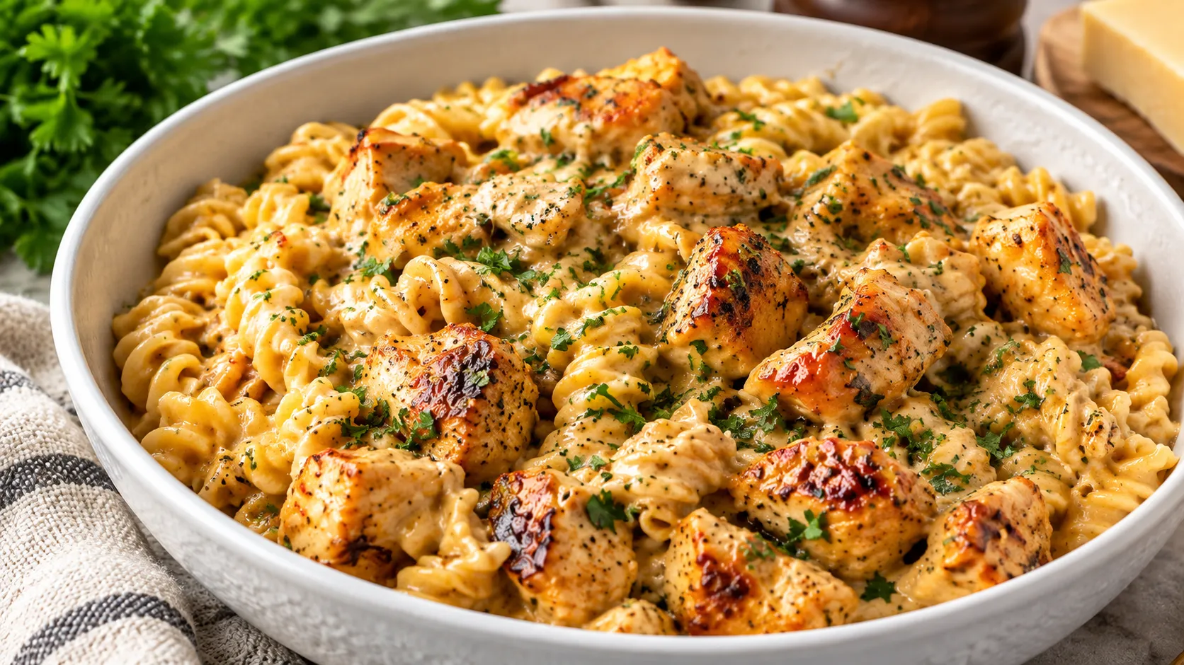 Cowboy Butter Chicken Pasta