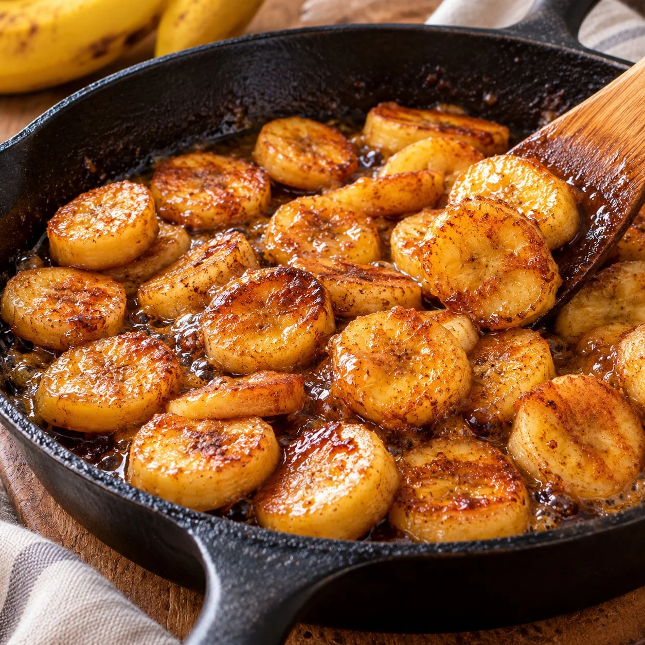 10-Minute Fried Bananas | Easy Breakfast Topping for Pancakes, Waffles & French Toast