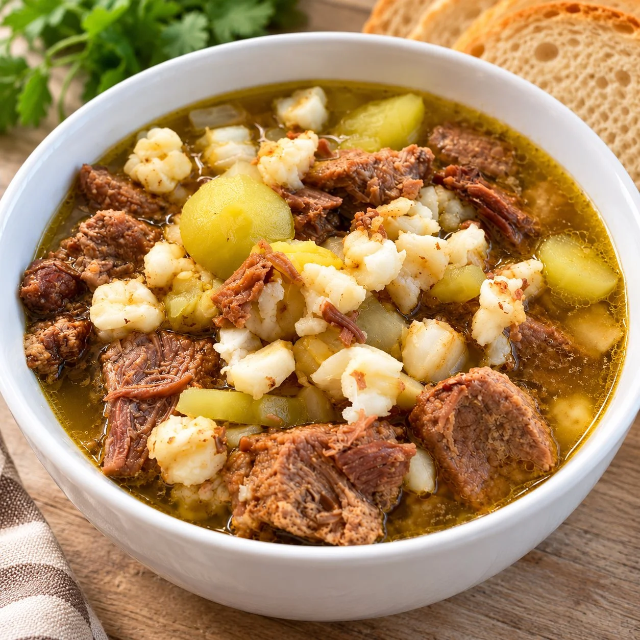 Beef Posole Stew