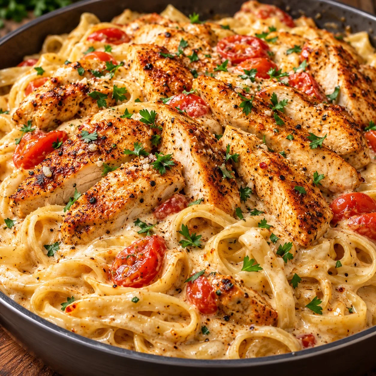 Cajun Chicken Alfredo