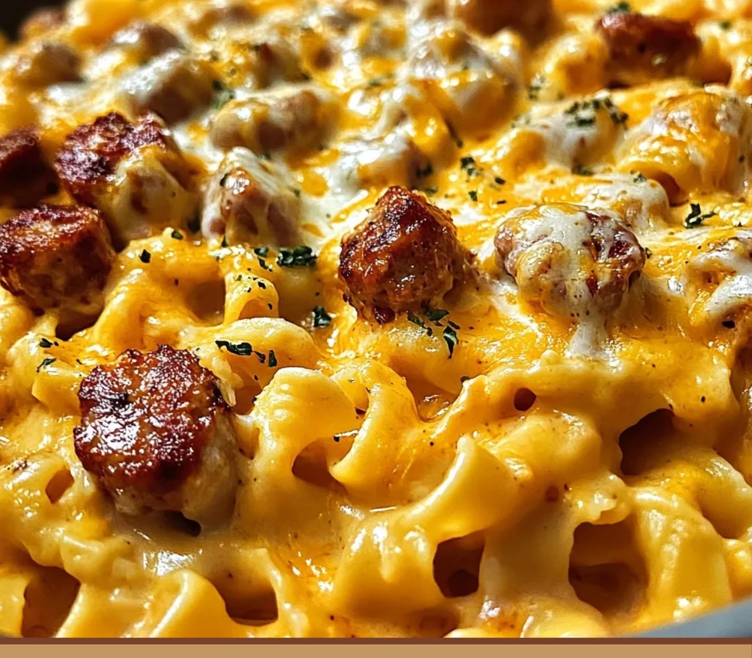 Delicious One-Pot Smoky Cheddar Ranch Chicken & Sausage Pasta Recipe
