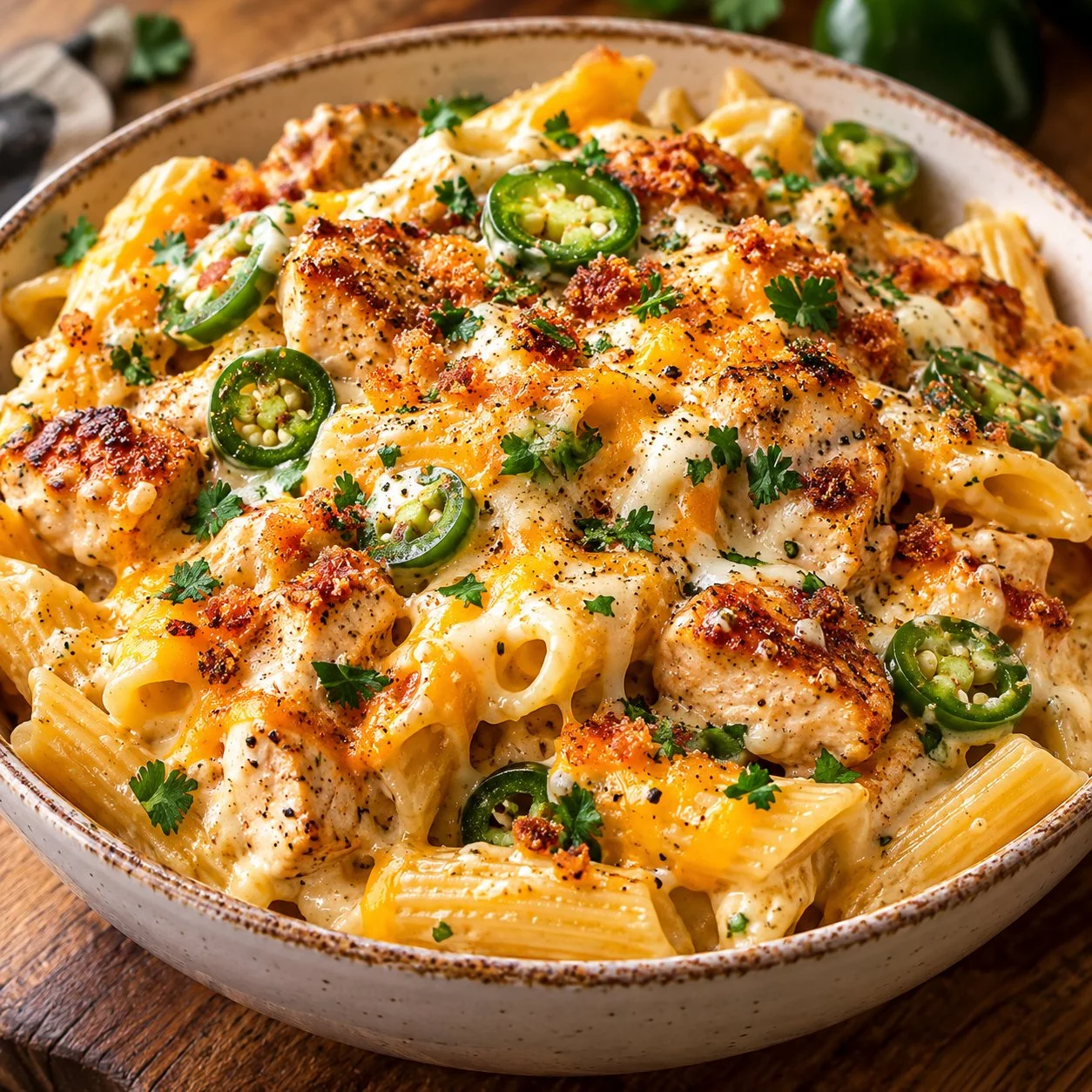 Jalapeño Popper Chicken Pasta
