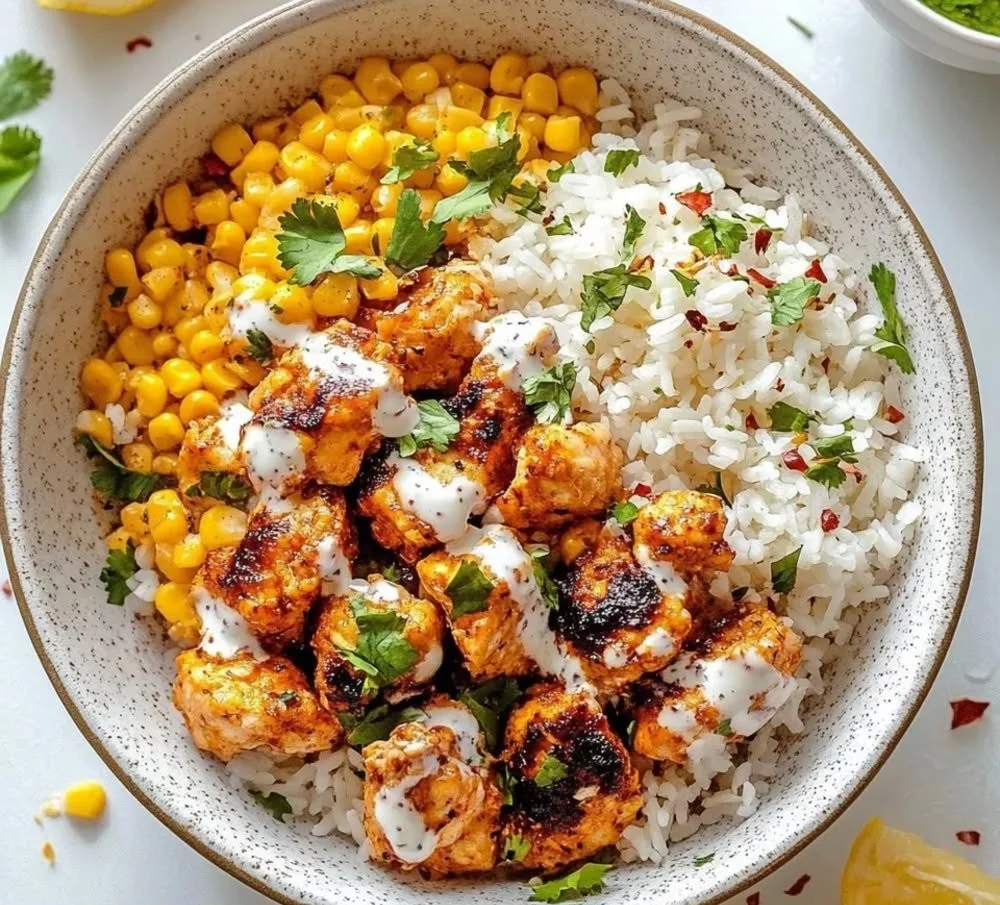 Street Corn Chicken Rice Bowl Creating a Tasty Weeknight Dinner